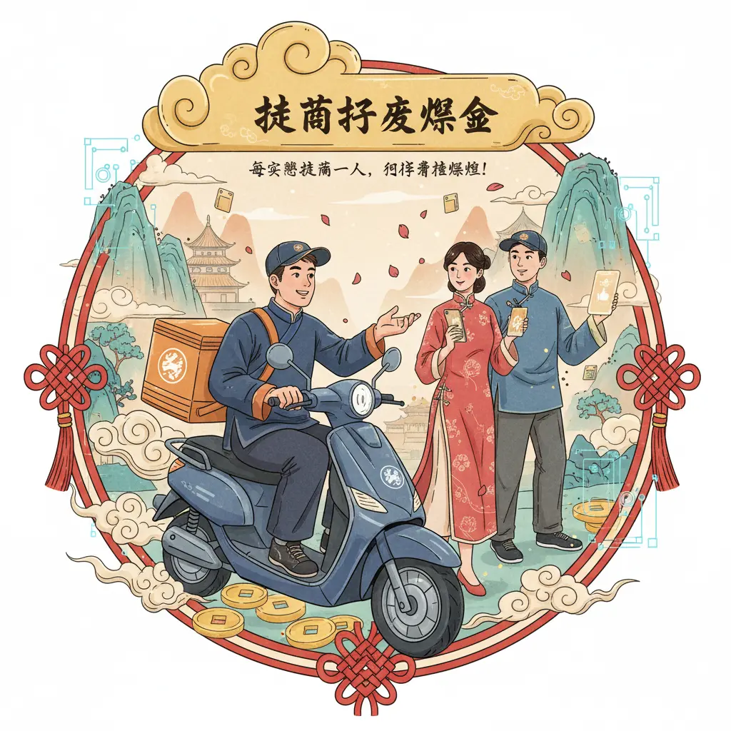 推薦好友獎金 - 外送夥伴