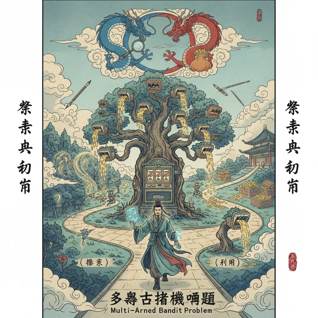 多臂老虎機問題 - 探索與利用