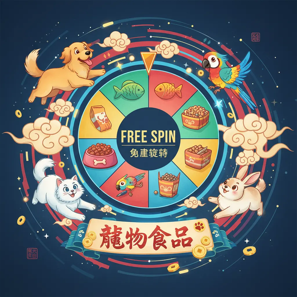 免費旋轉 - 寵物食品